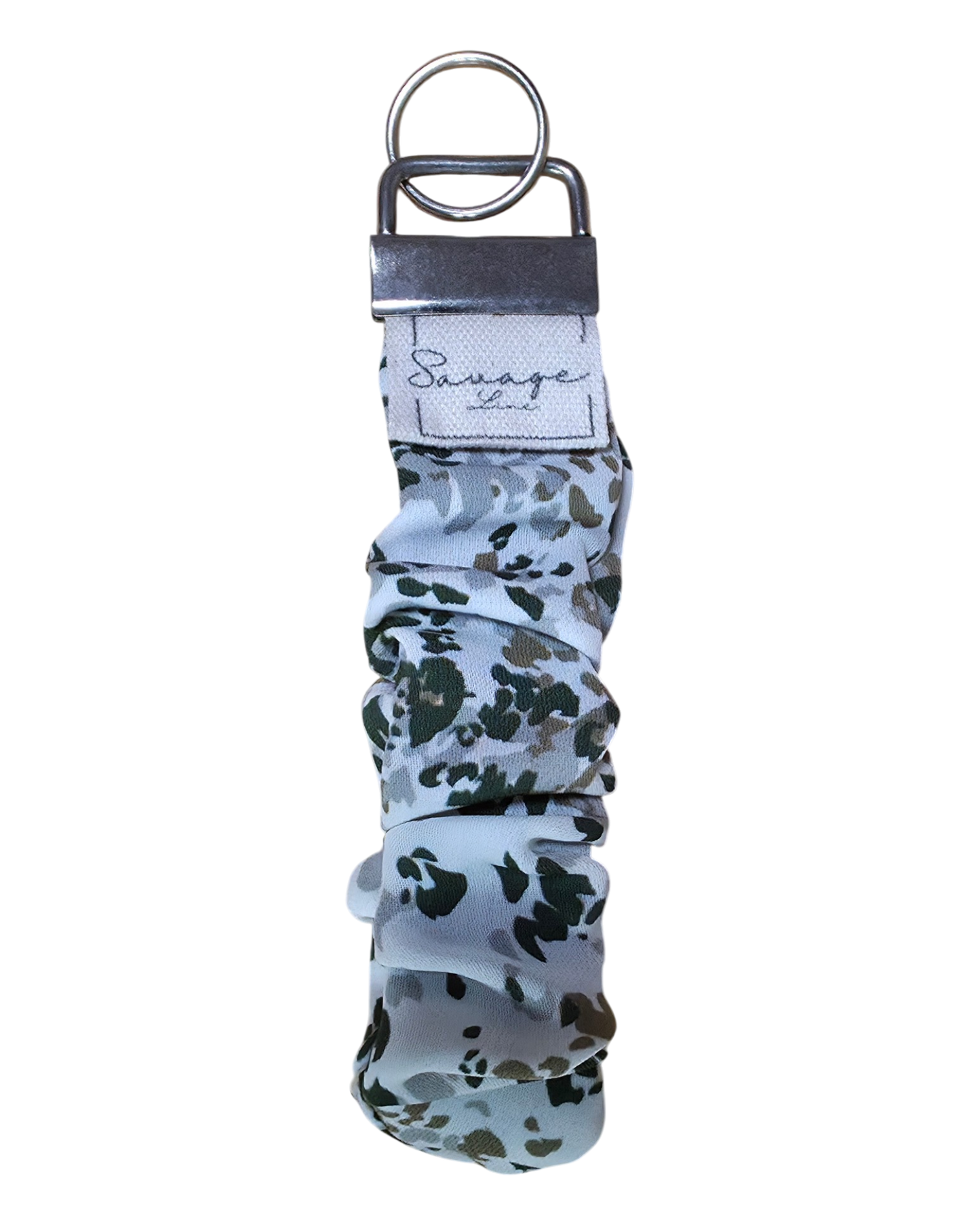 Llavero pulsera elástico MOTITAS VERDES