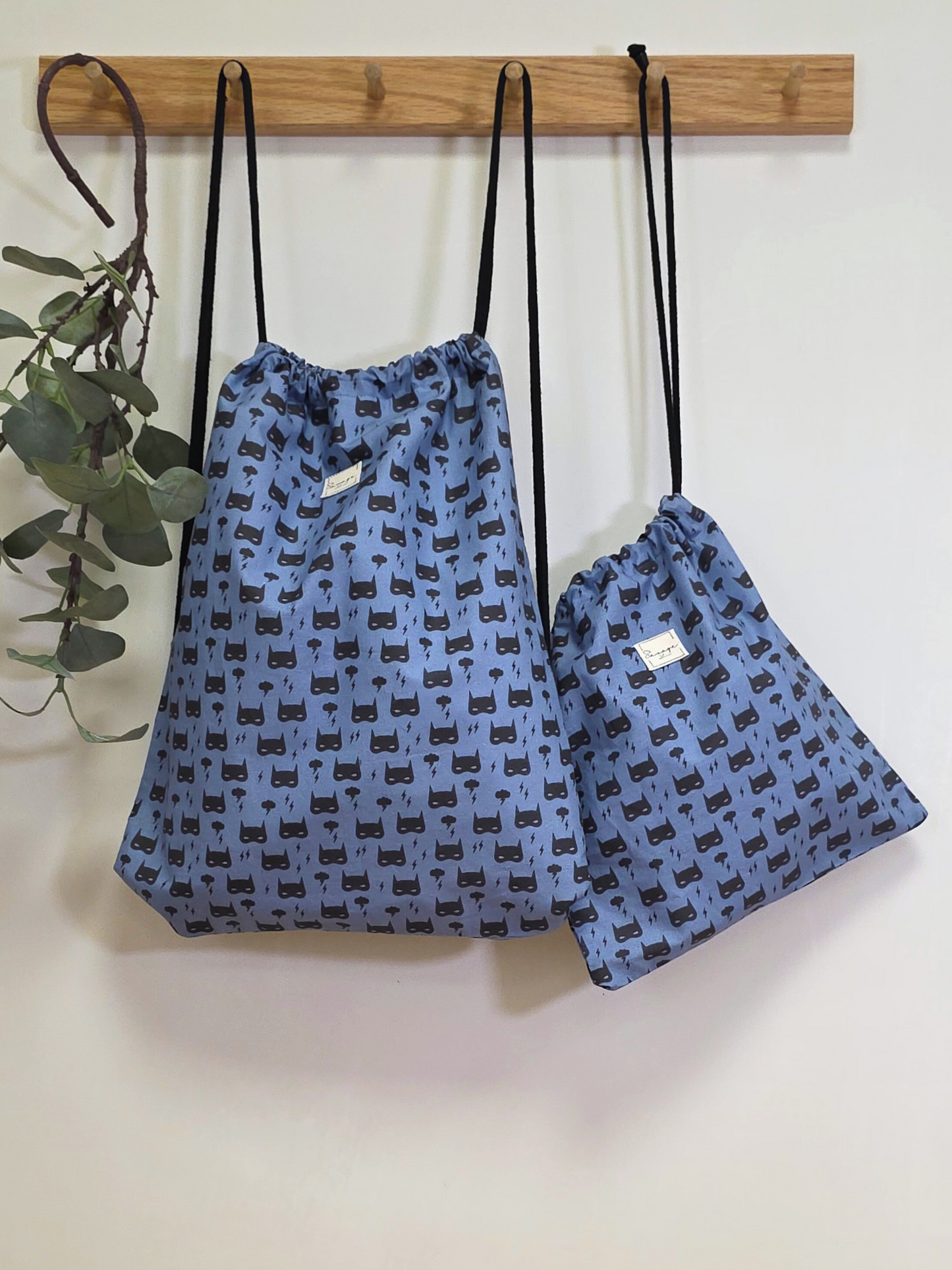 Dúo mochila muda y multiusos "BATMAN"