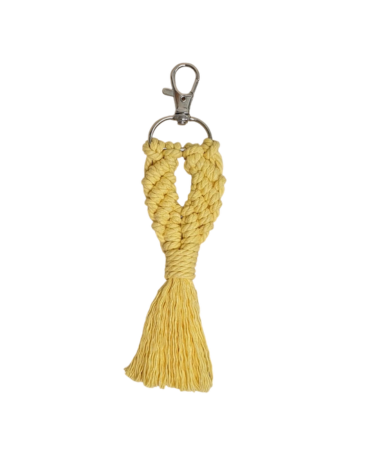Llavero macramé OASIS