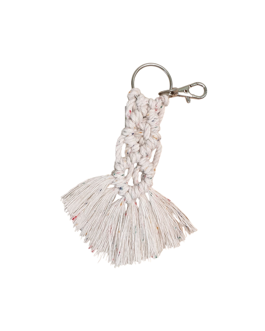Llavero macramé ROMBOS