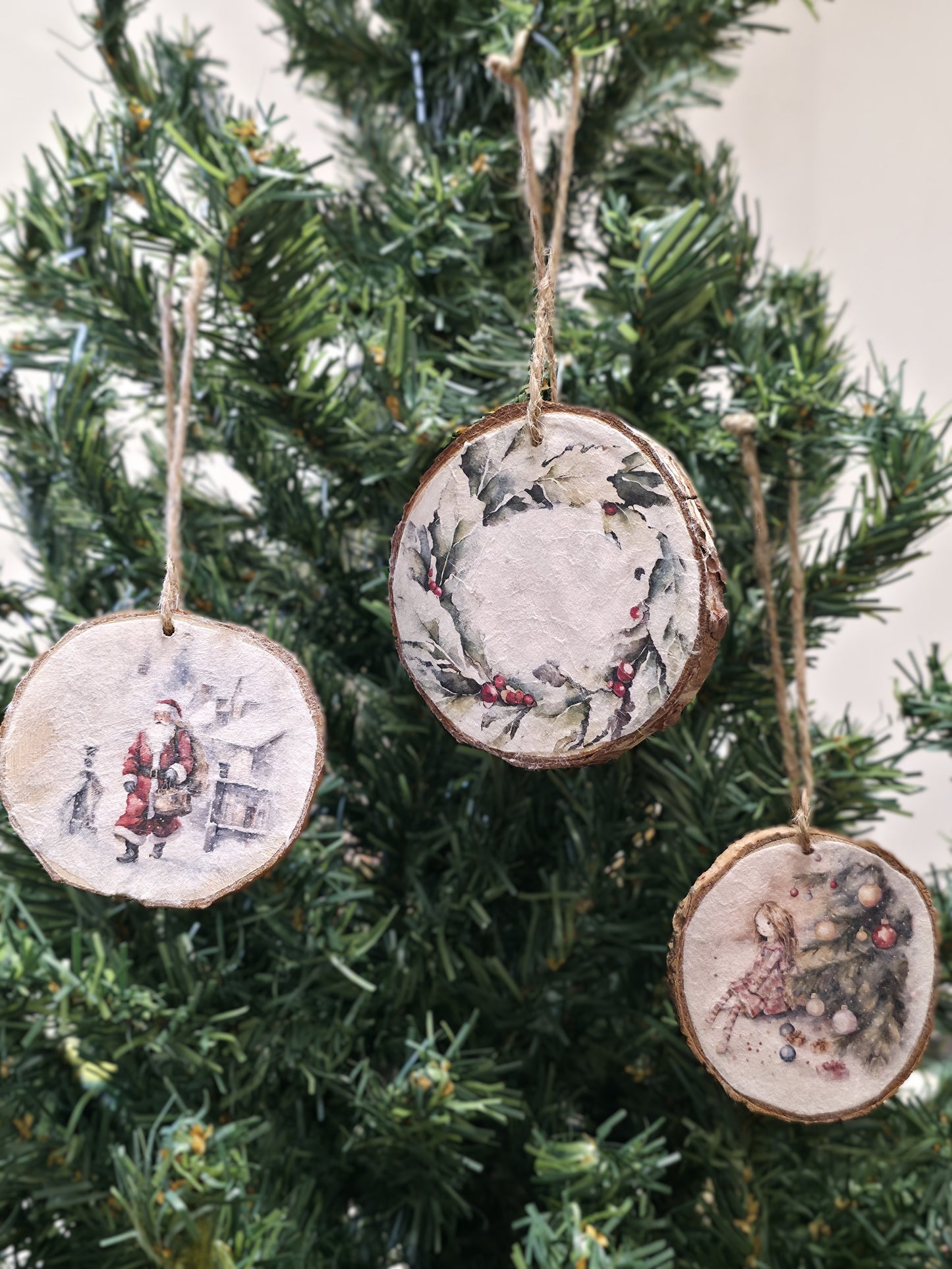 Adorno rústico navideño (SET 2)