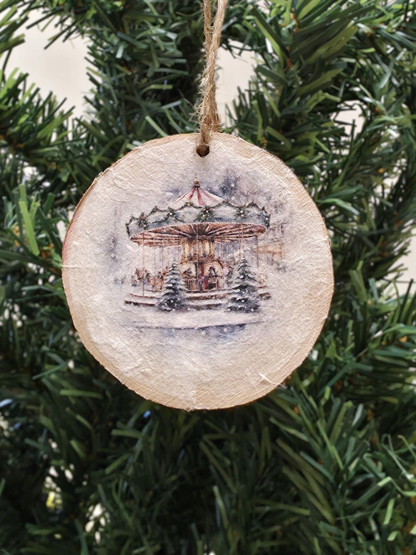 Adorno rústico navideño (SET 4)