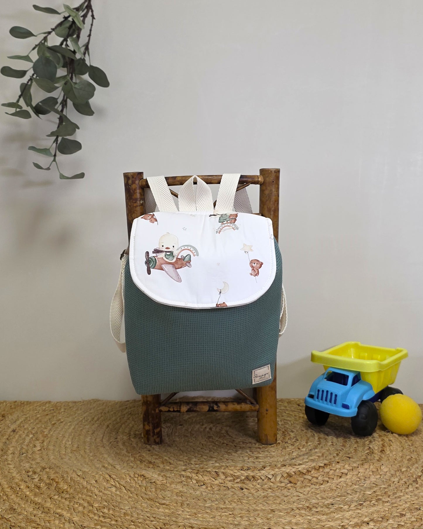 Mochila Candy "PATITO AVIADOR"