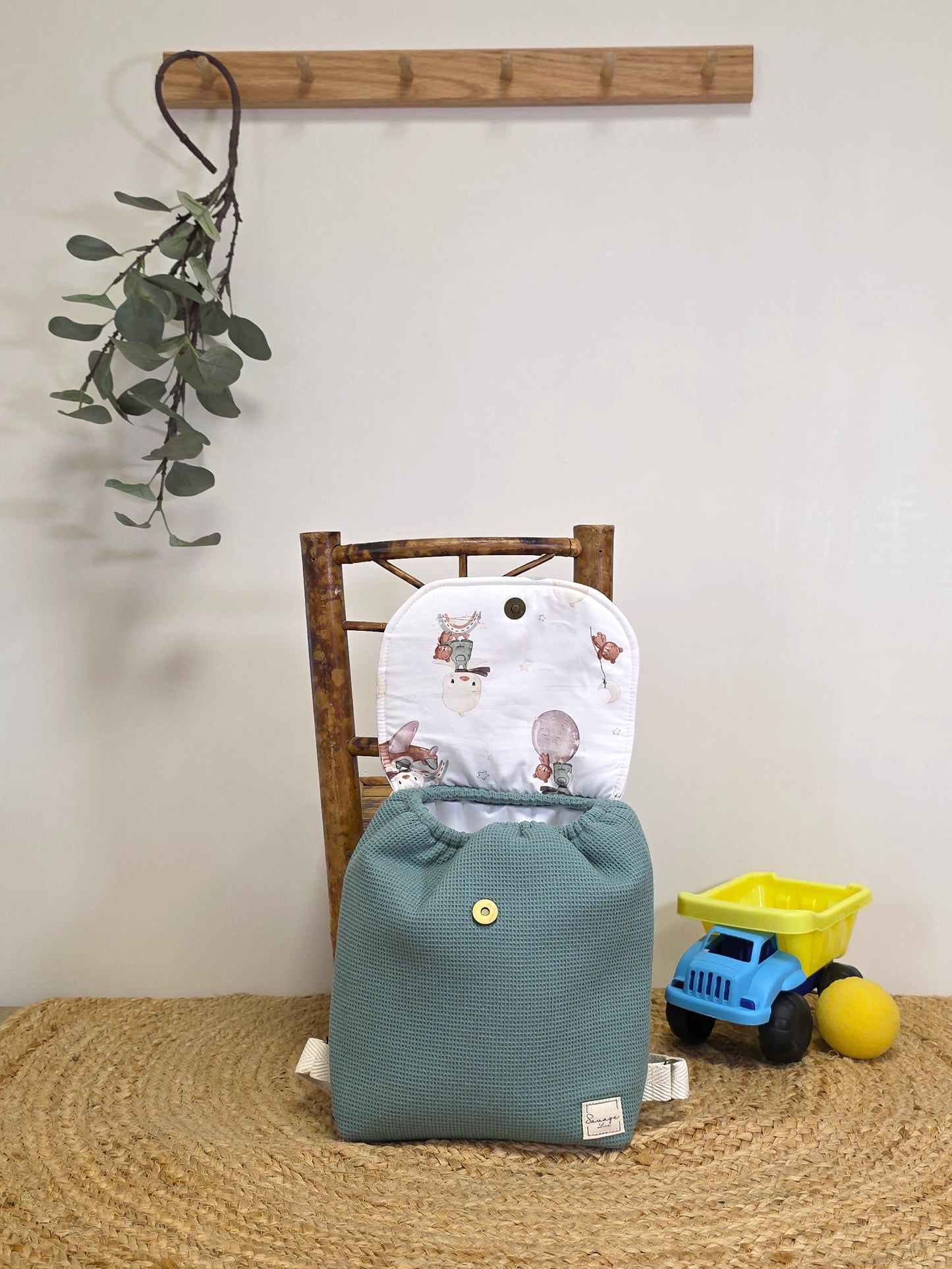 Mochila Candy "PATITO AVIADOR"