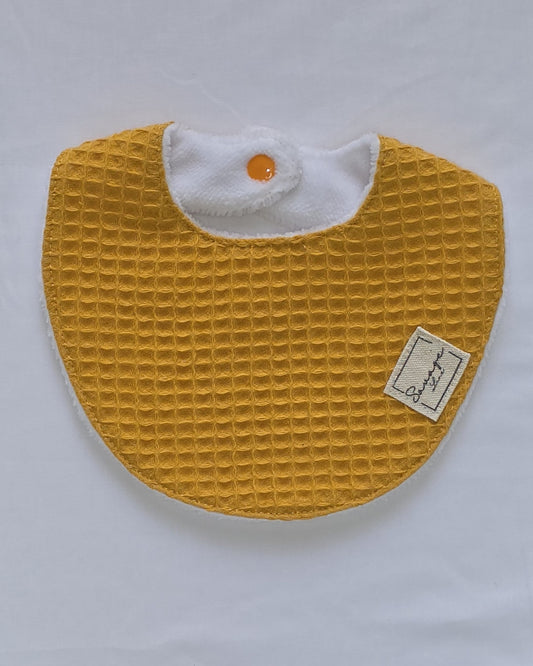 Babero lactancia "WAFFLE OCRE"