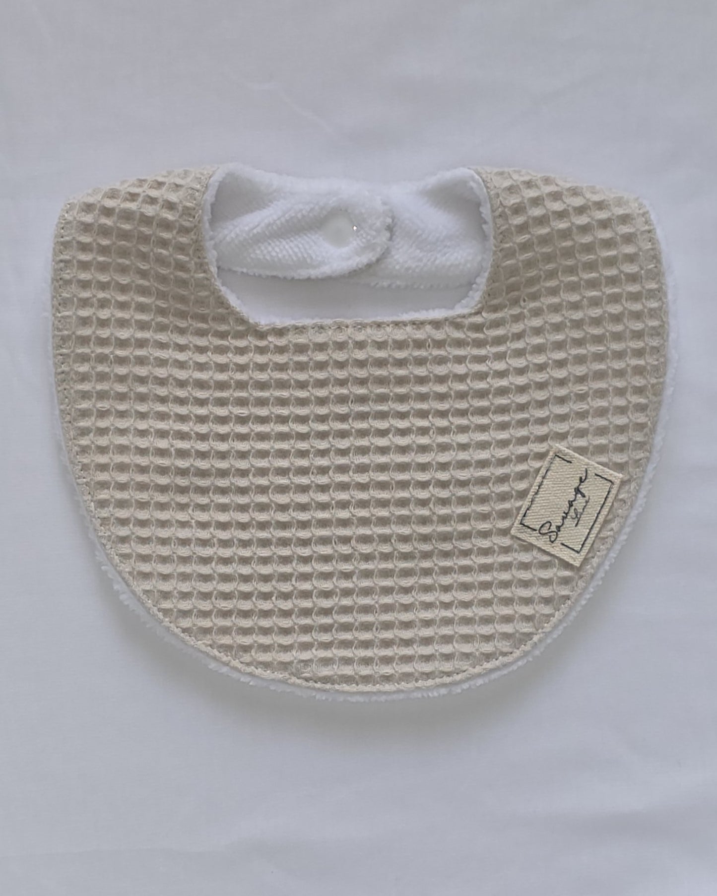 Babero lactancia "WAFFLE BEIG"