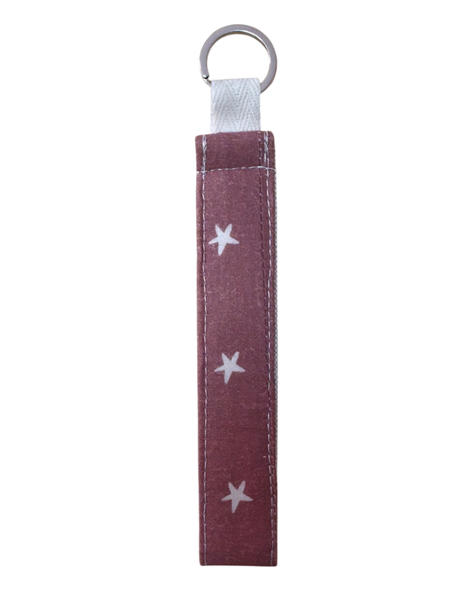 Schlüsselanhänger Armband LACHS STERN