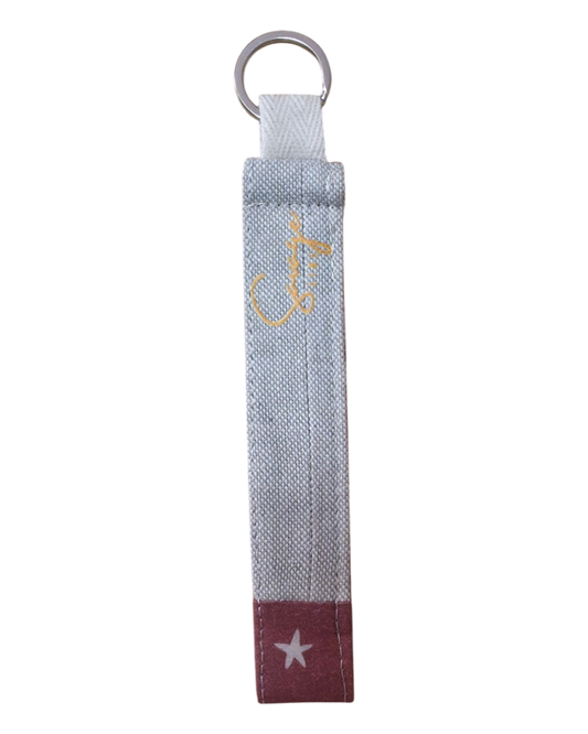 Schlüsselanhänger Armband LACHS STERN