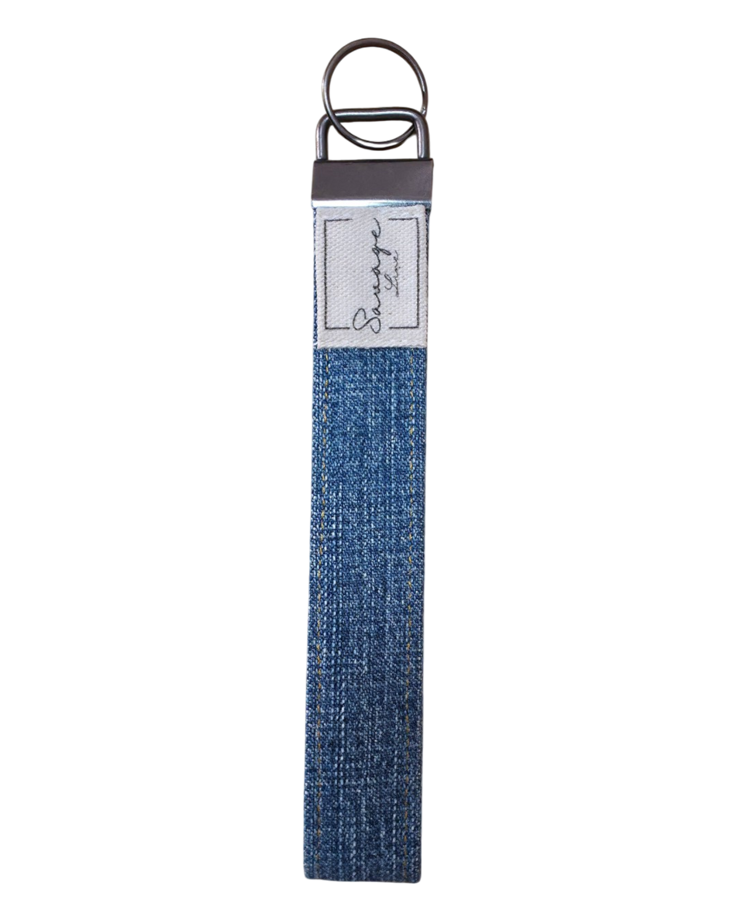 Llavero pulsera DENIM