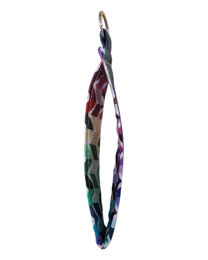 Llavero pulsera DENIM MULTICOLOR