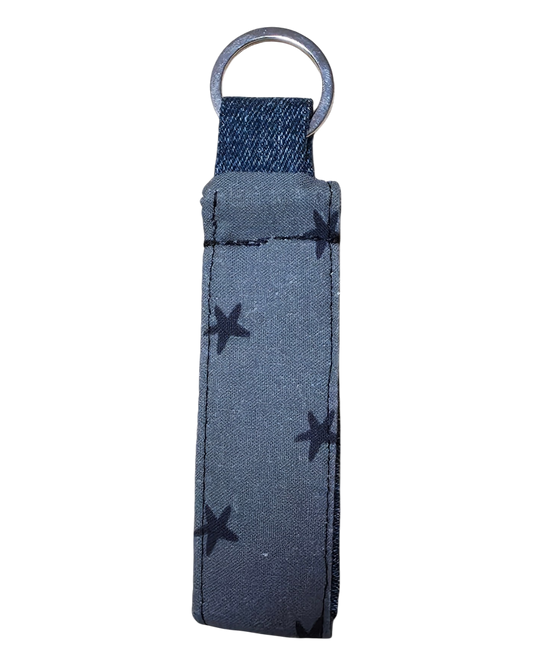 Schlüsselanhänger Armband DENIM STERNE