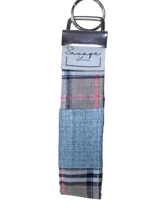 Schlüsselanhänger Armband DENIM NEON