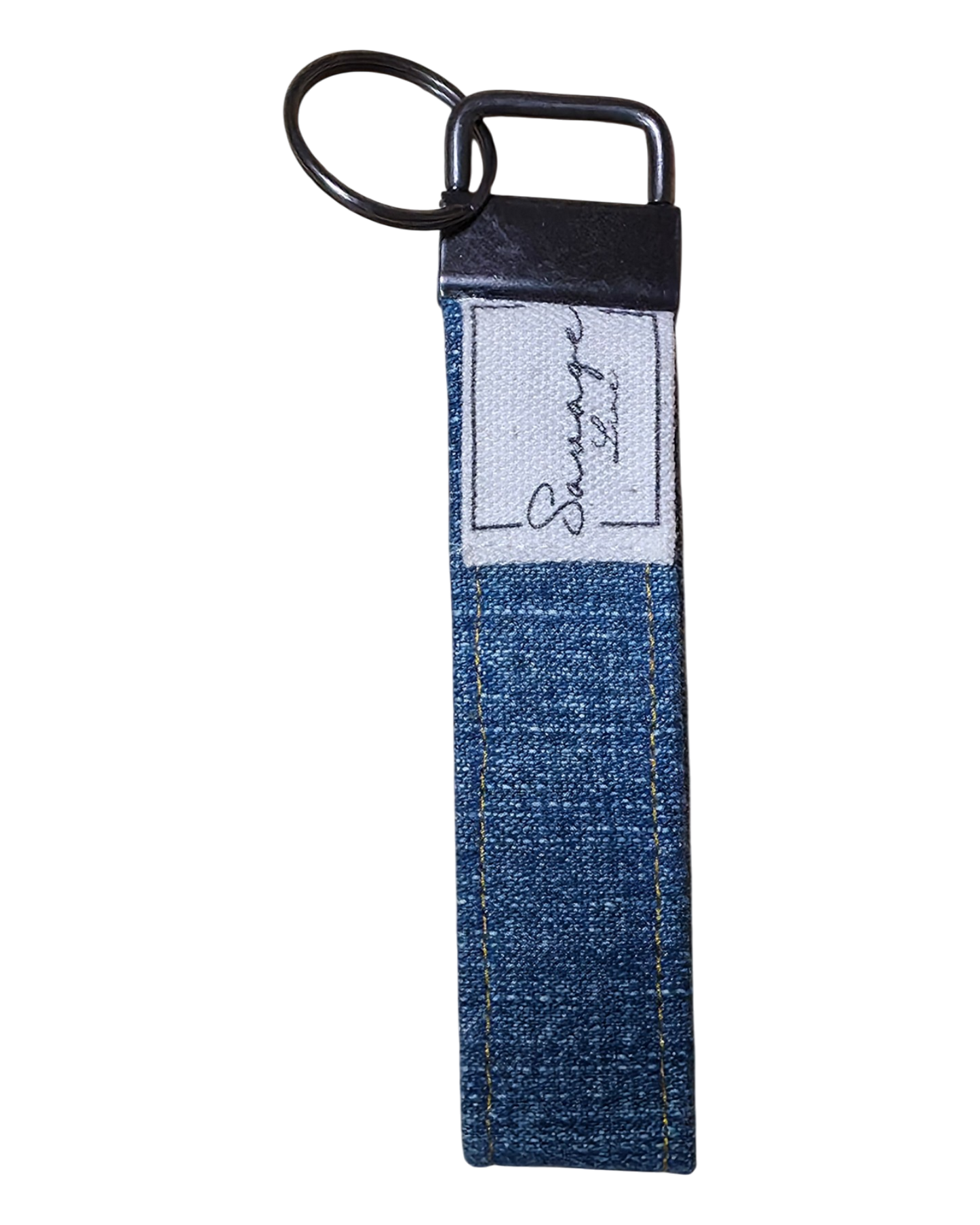 Llavero pulsera DENIM