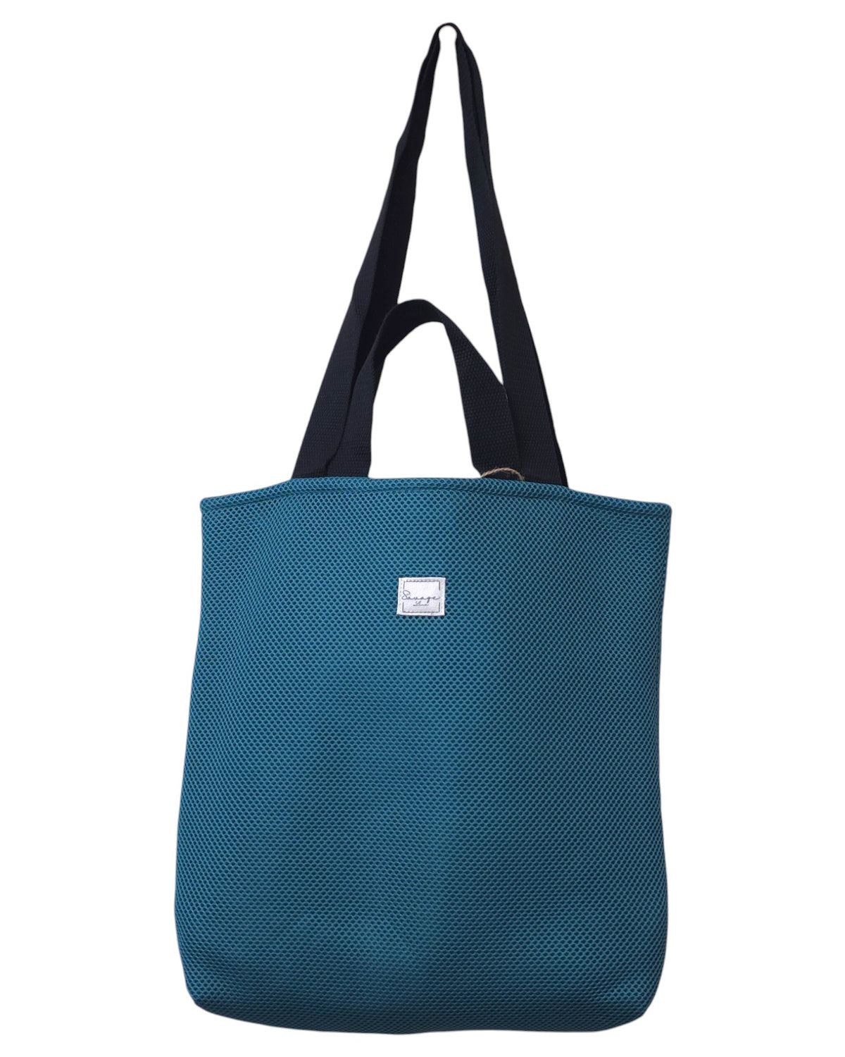 Tote Bag Débora PETROLEO HOJAS