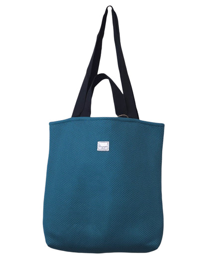 Tote Bag Débora PETROLEO HOJAS