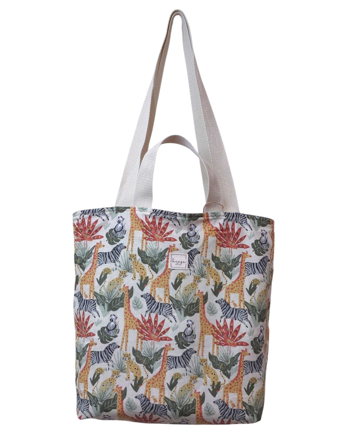 Tote Bag Débora ROJO SAFARI