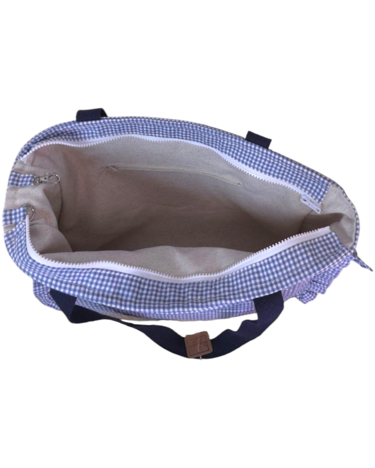 Shopper Lolita VICHY AZUL MARINO