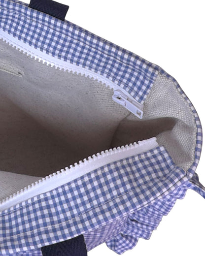 Shopper Lolita VICHY AZUL MARINO
