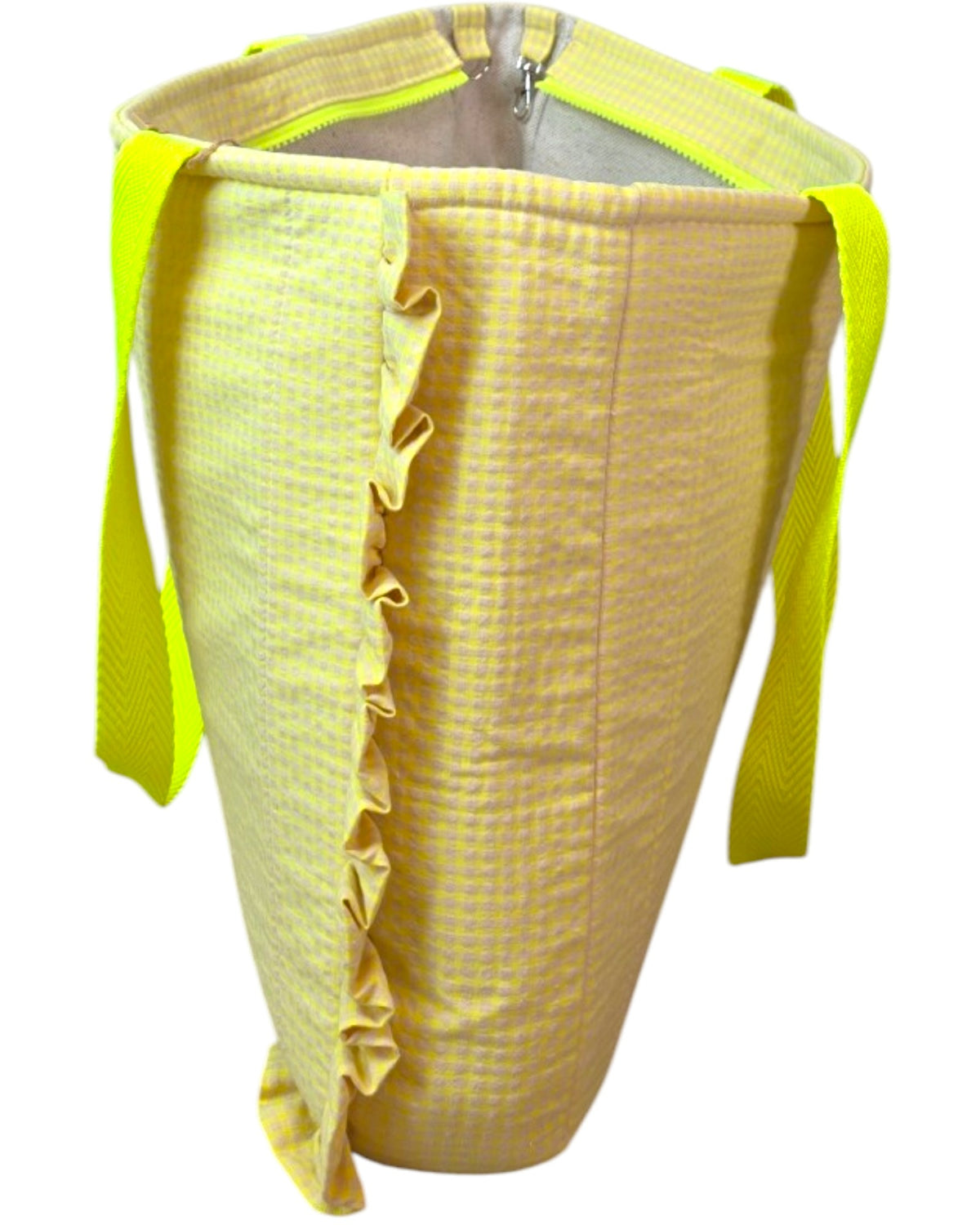 Shopper Lolita VICHY AMARILLO NEÓN
