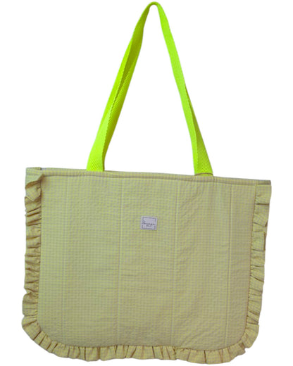 Shopper Lolita VICHY AMARILLO NEÓN