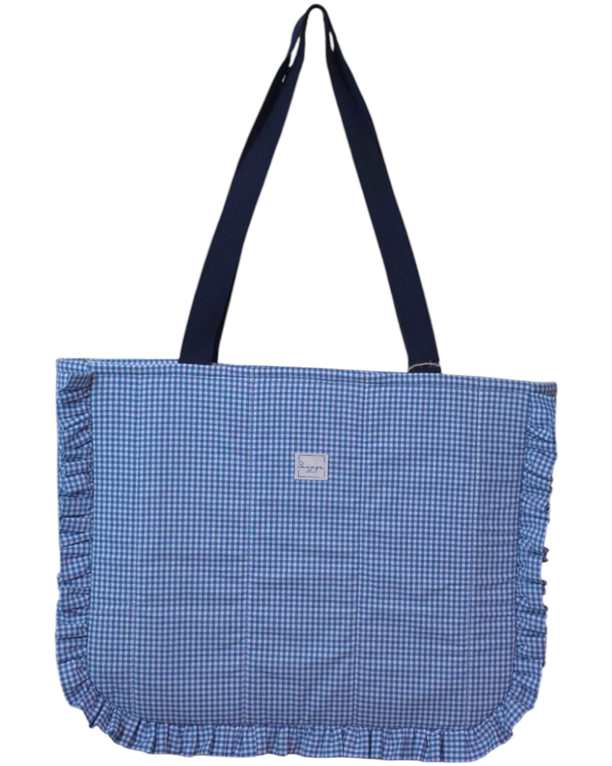 Shopper Lolita VICHY AZUL MARINO