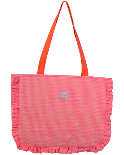 Shopper Lolita VICHY NARANJA NEÓN