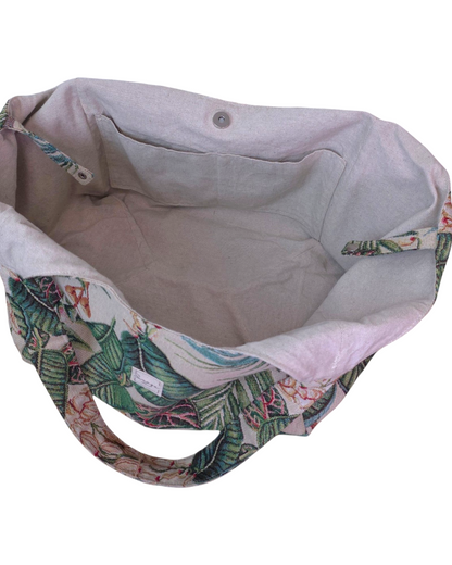 Shopper Olivia GOBELINO HOJAS