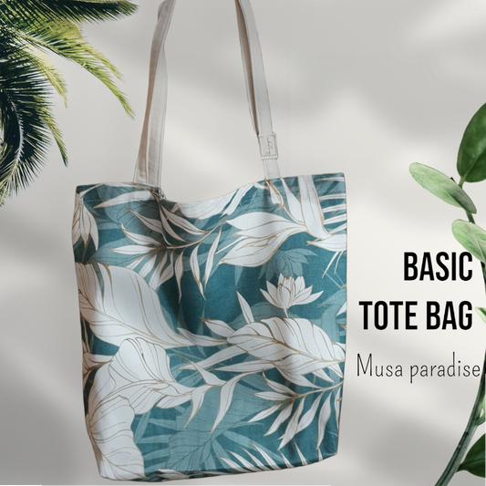 Basic Tote Bag - Musa paradise