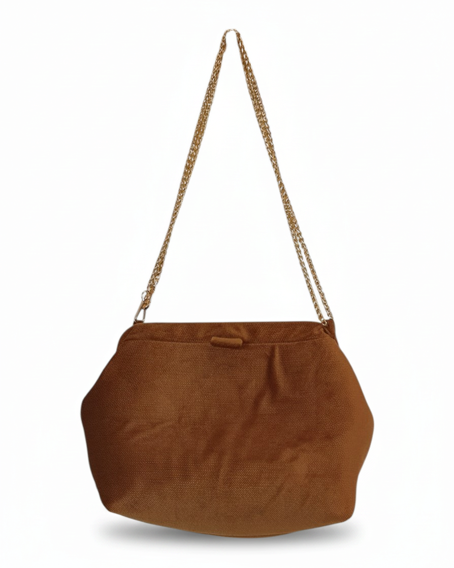 Bolso fiesta Galilea VELVET CAMEL