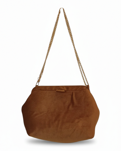 Bolso fiesta Galilea VELVET CAMEL