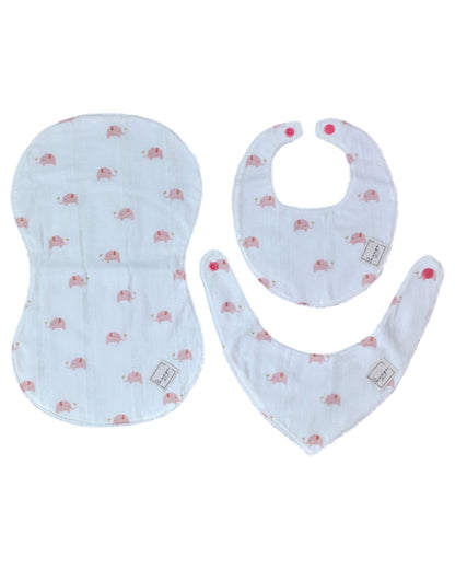 Pack bibí ELEFANTE ROSA