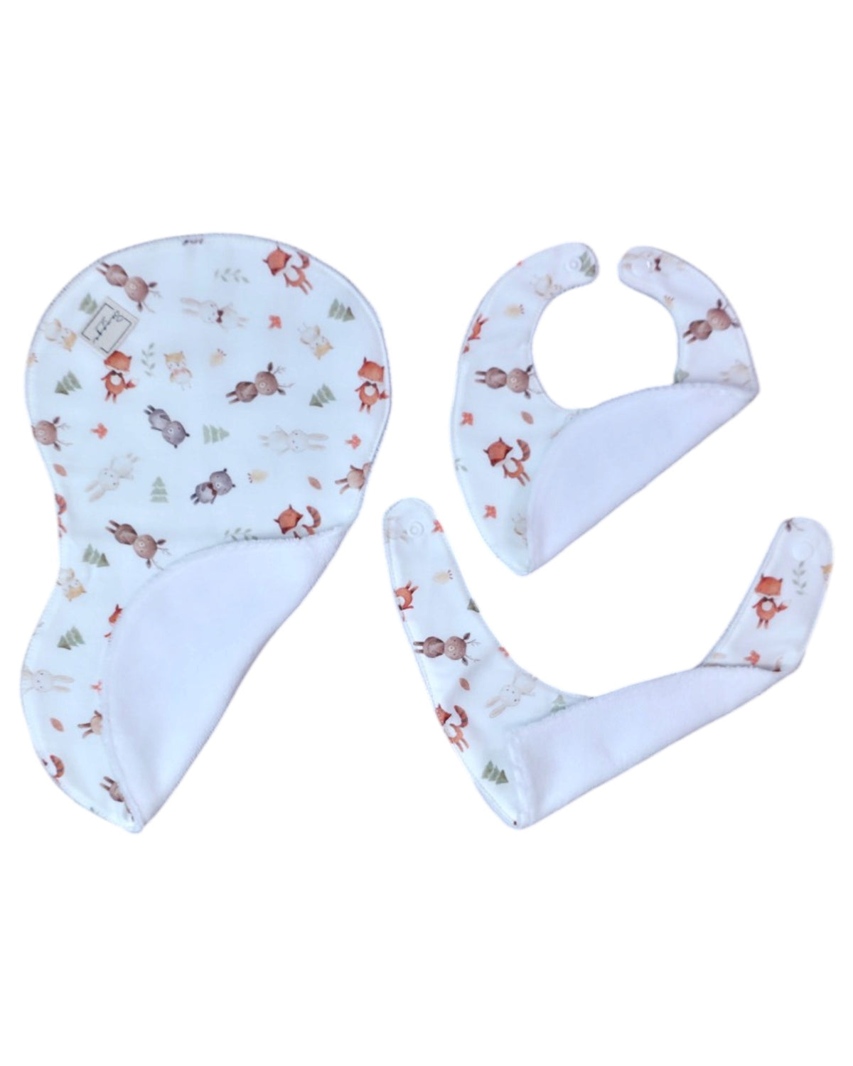 Pack bibí ZORRITOS BOSQUE BLANCO