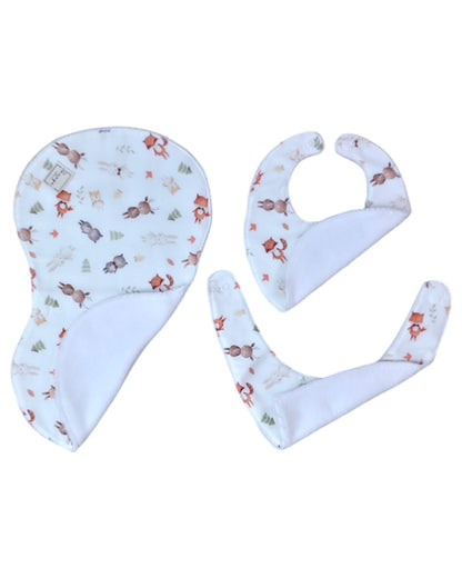 Pack bibí ZORRITOS BOSQUE BLANCO