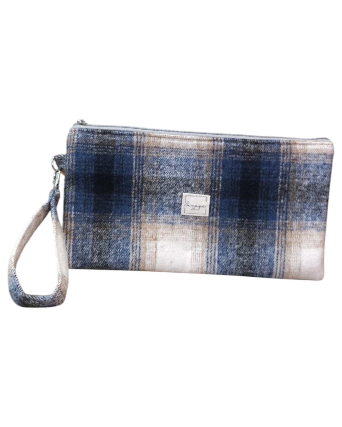 Cartera de mano Renata PAÑO CUADROS
