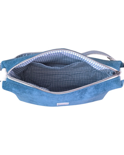 Bandolera Sara Cross PETROLEO
