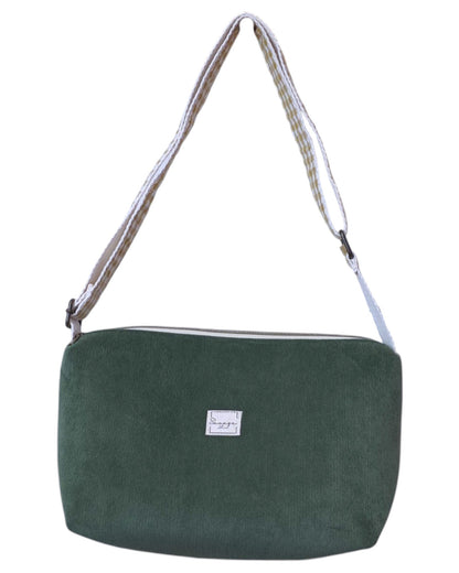 Bandolera Sara Cross PANA VERDE OLIVA