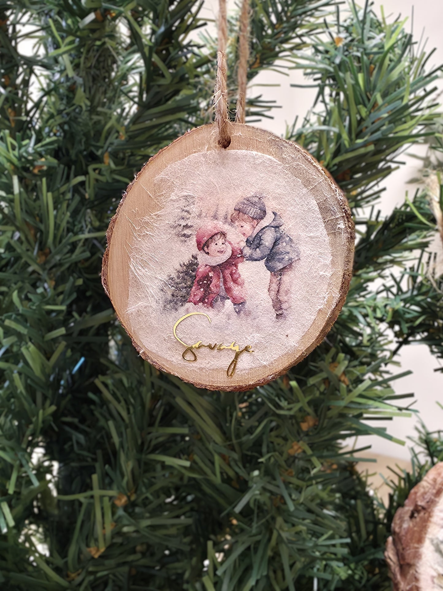 Adorno rústico navideño (SET 1)