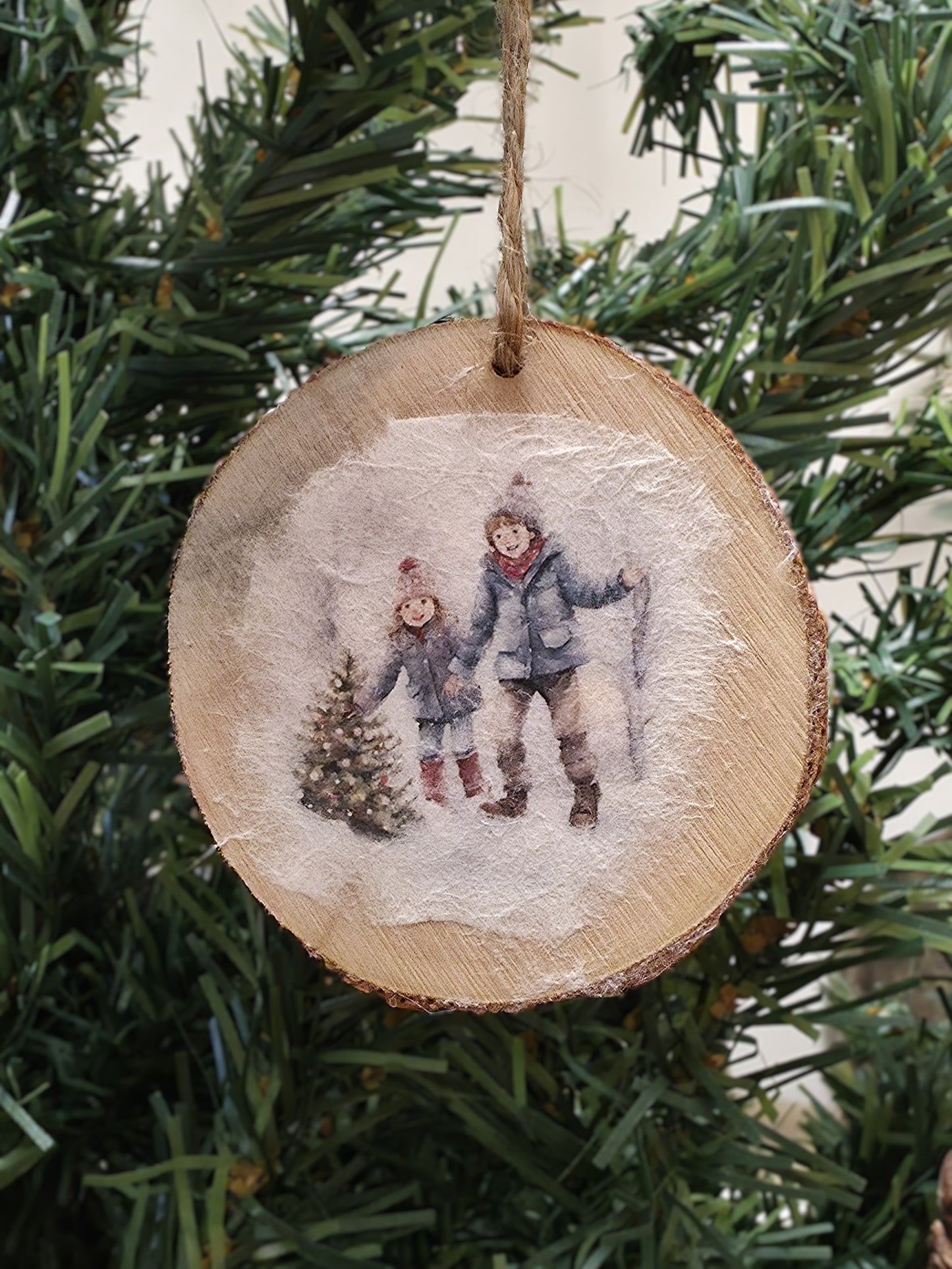 Adorno rústico navideño (SET 1)