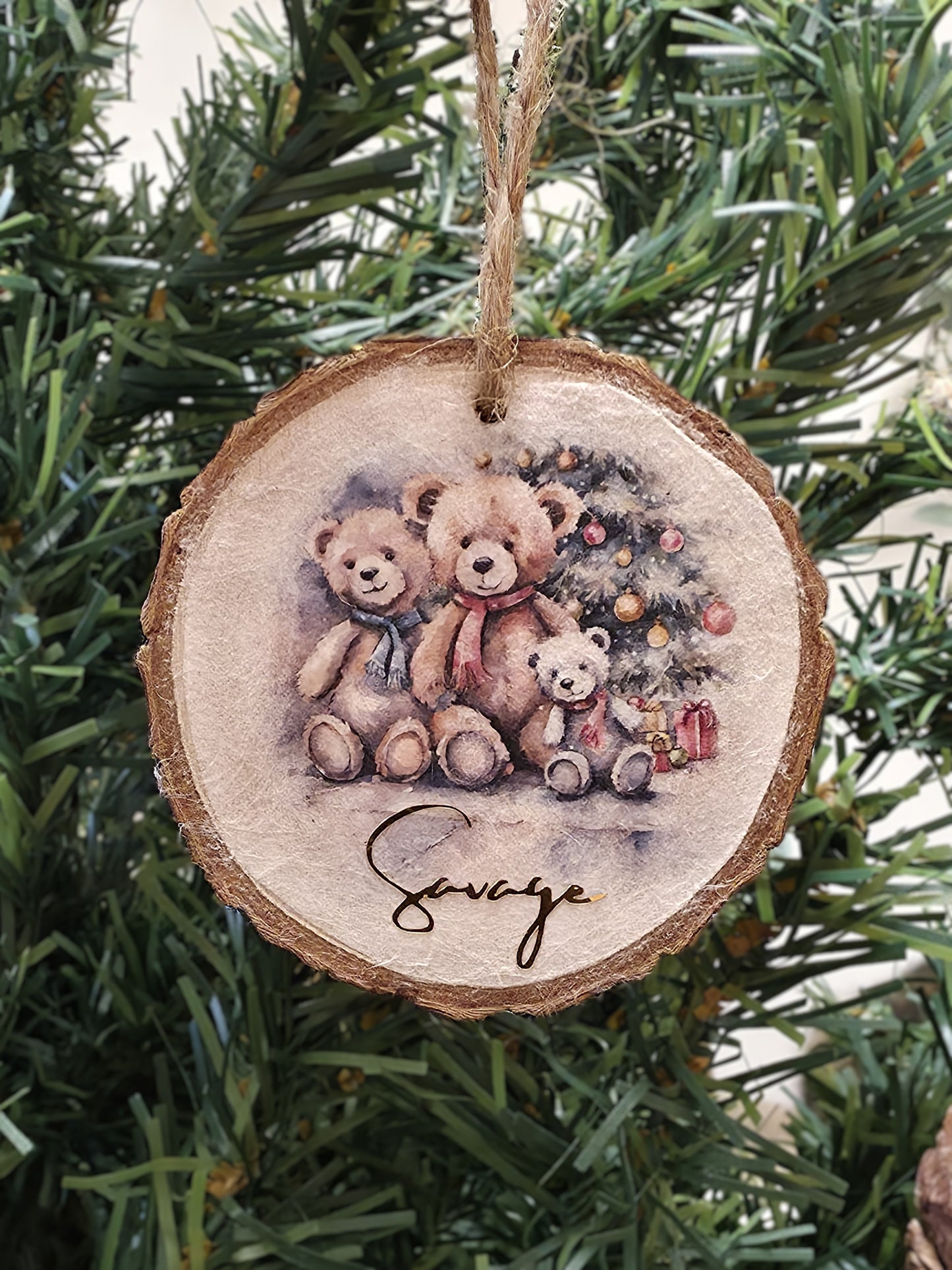 Adorno rústico navideño (SET 1)