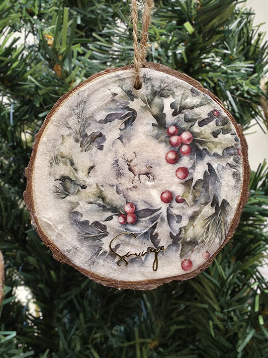 Adorno rústico navideño (SET 2)