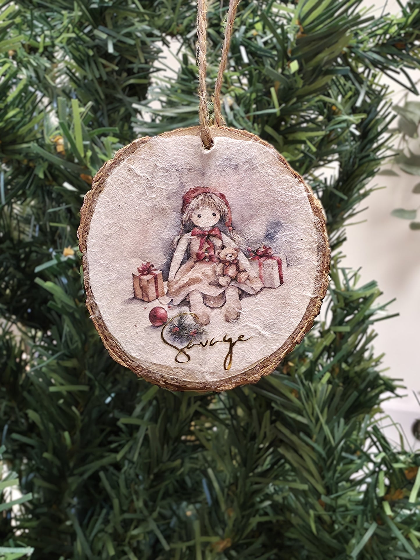 Adorno rústico navideño (SET 2)