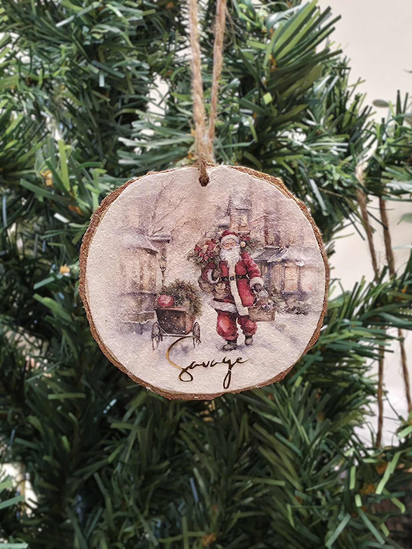 Adorno rústico navideño (SET 2)