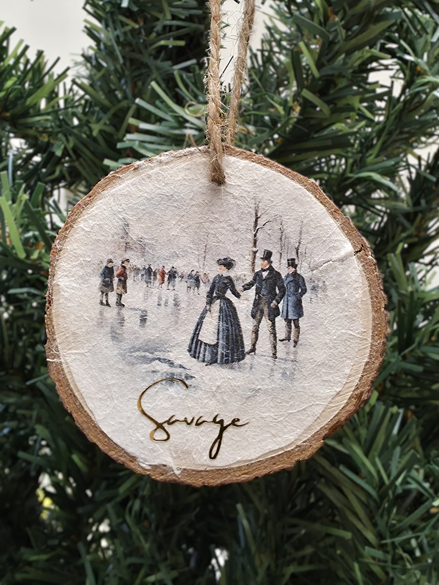 Adorno rústico navideño (SET 3)