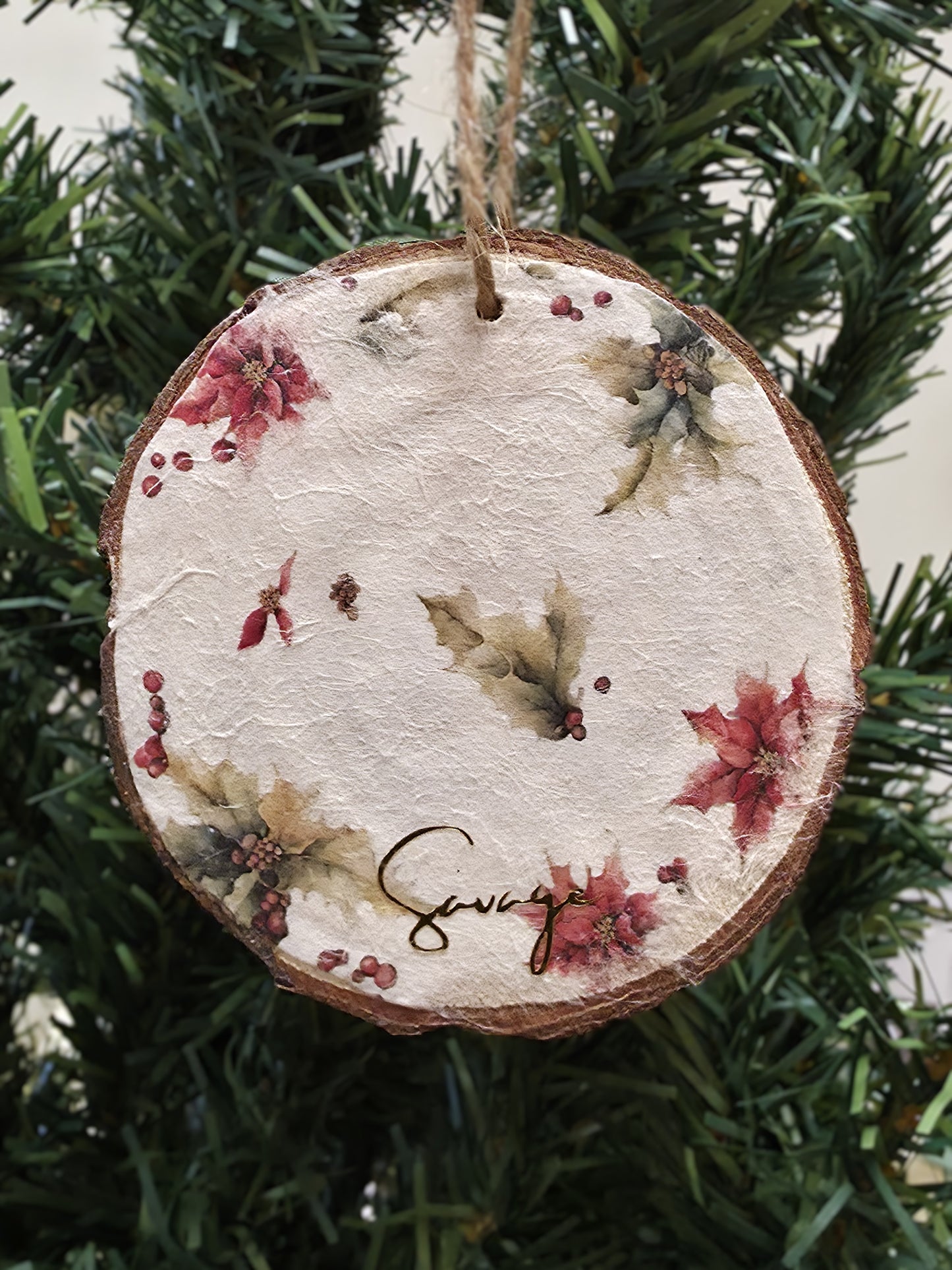 Adorno rústico navideño (SET 4)