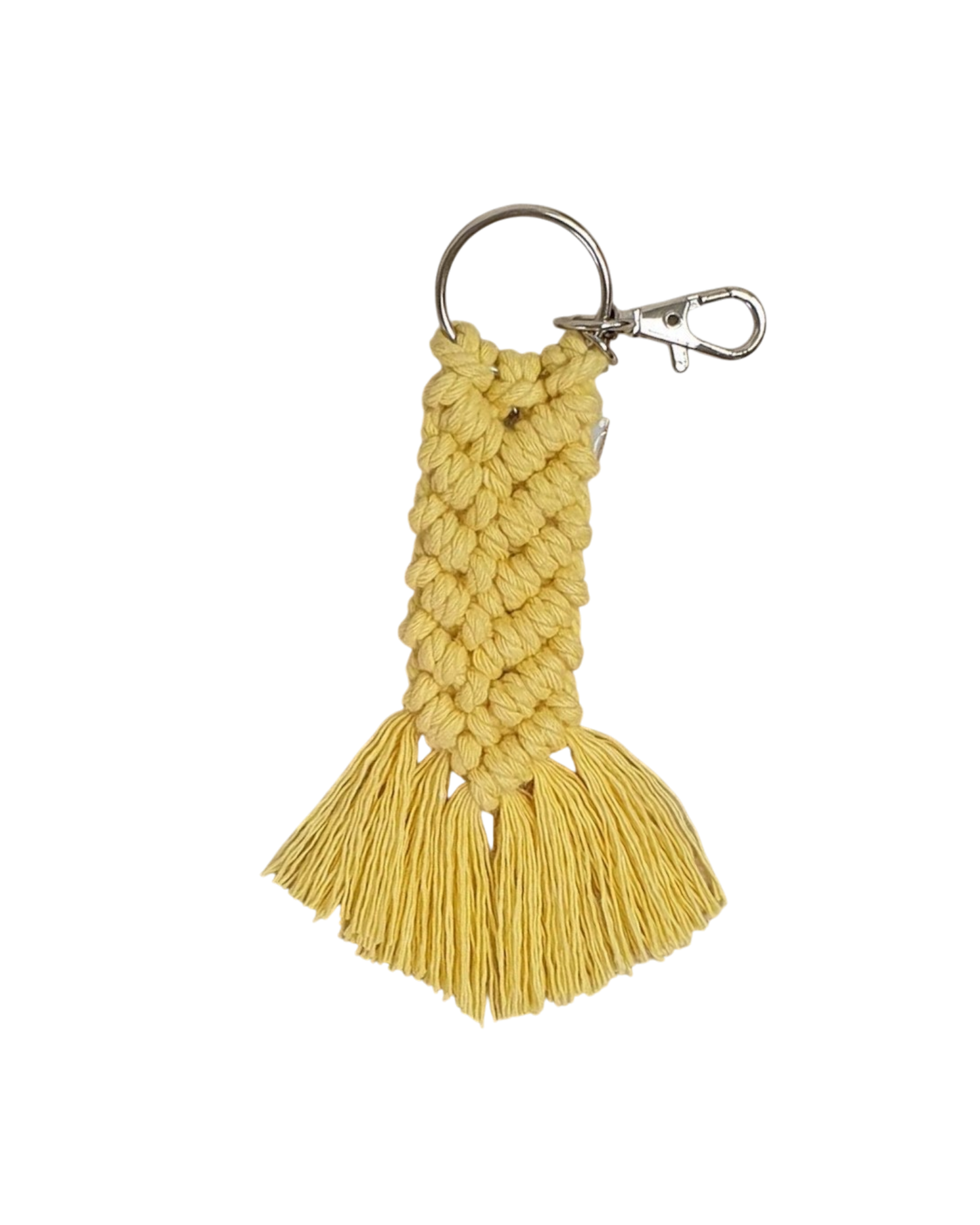 Llavero macramé COLA SIRENA