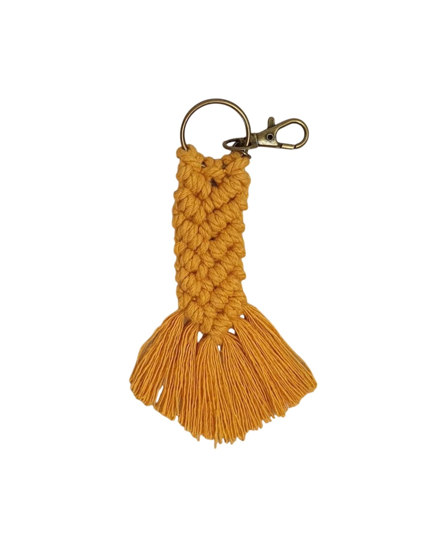 Llavero macramé COLA SIRENA