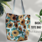 Basic Tote Bag - Baile de girasoles