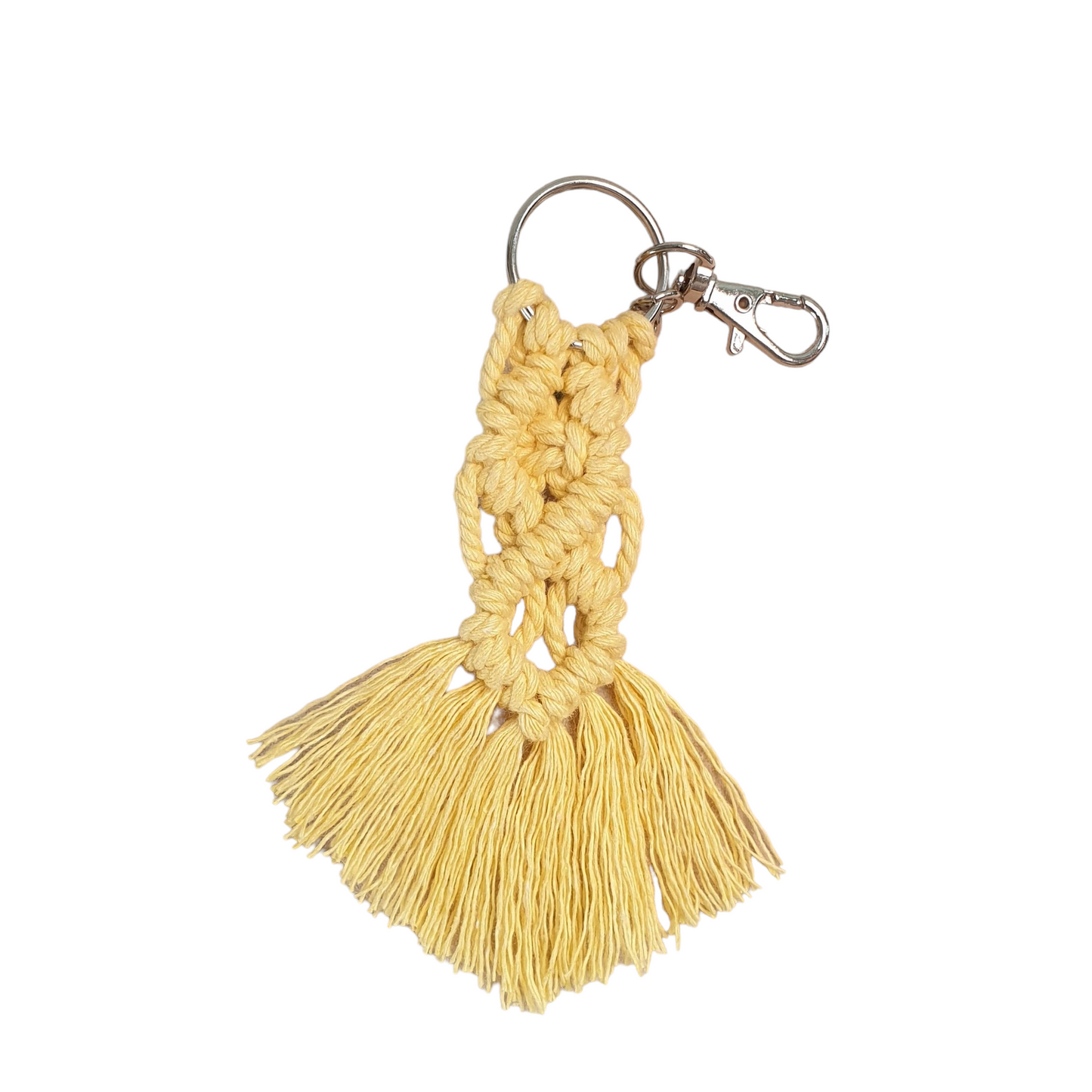 Macramé keyring - Rhombus