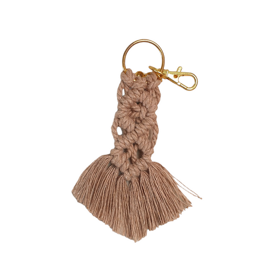 Macramé keyring - Rhombus