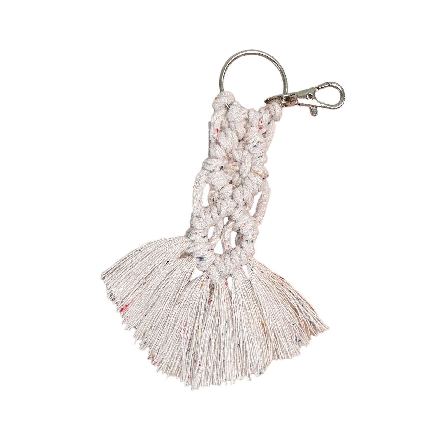 Macramé keyring - Rhombus